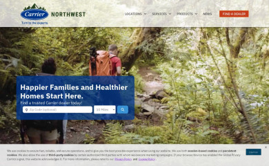 carriernorthwest.com screenshot