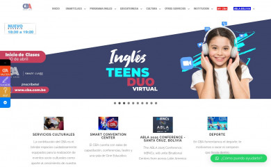 cba.com.bo screenshot