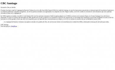 cbcsantiago.org screenshot