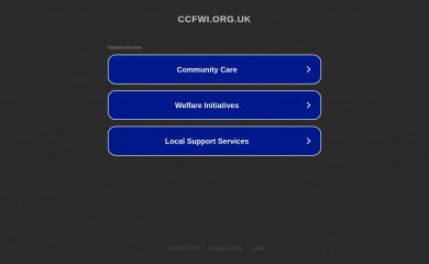 ccfwi.org.uk screenshot