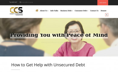 ccs.org.sg screenshot