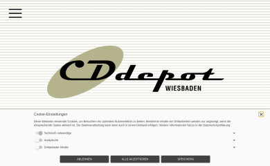 cd-depot.de screenshot