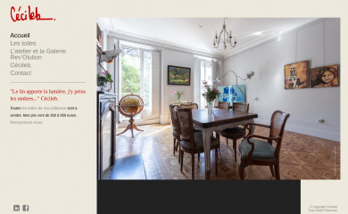cecileb.fr screenshot
