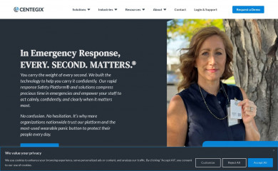 centegix.com screenshot