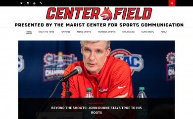 centerfieldmarist.com screenshot