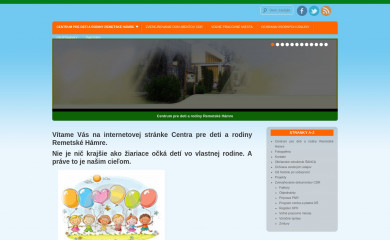 centrumhamre.sk screenshot