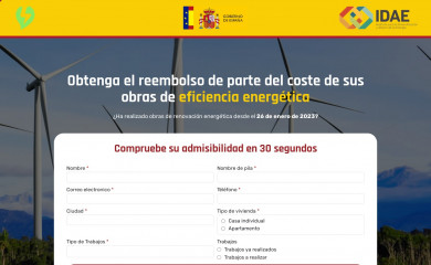 certificadosahorrosenergetico.com screenshot