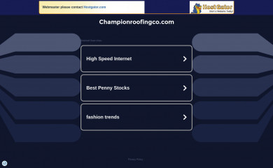 championroofingco.com screenshot
