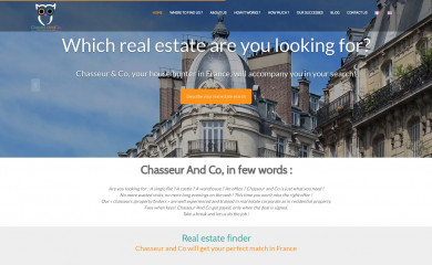 chasseurandco.fr screenshot