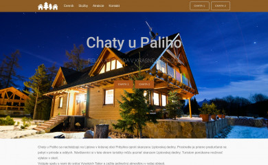 chatyupaliho.sk screenshot