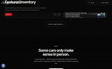 chicagomotorcars.com screenshot