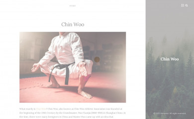 chinwoo.com.au screenshot