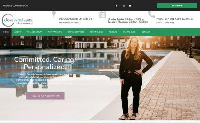 choicedentalcentre.com screenshot