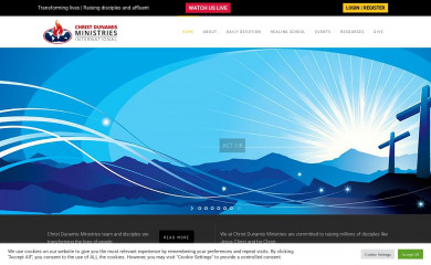 christdunamisministries.org screenshot
