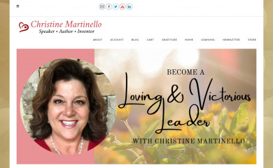 christinemartinello.com screenshot
