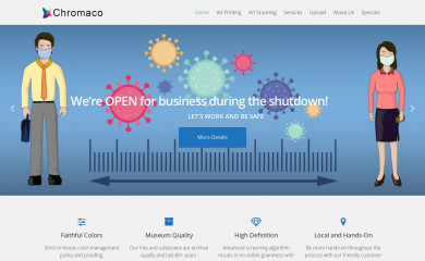 chromaco.com screenshot