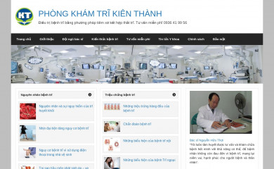 chuabenhtrihanoi.com screenshot