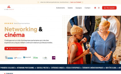 cine-loges.fr screenshot