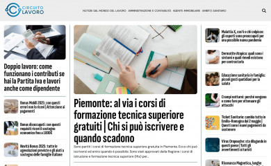 circuitolavoro.it screenshot