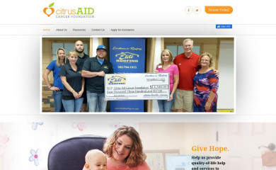citrusaid.org screenshot