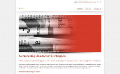 claritygroup.com screenshot