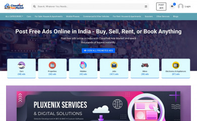 classifiedadsmarket.com screenshot