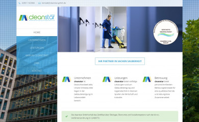 cleanstar-gmbh.de screenshot