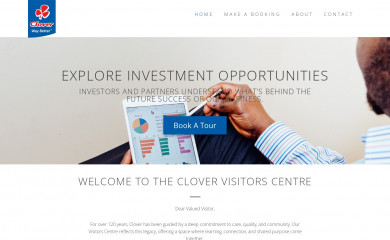clovervisitorscentre.com screenshot