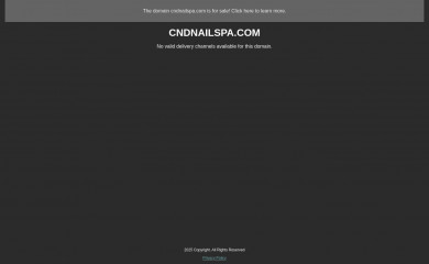 cndnailspa.com screenshot