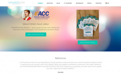 coachingtime.sk screenshot