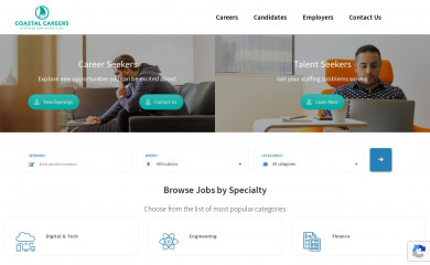 coastalcareersinc.com screenshot