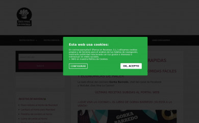 cocinacaserayfacil.net screenshot