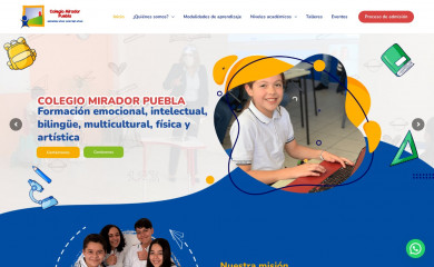 colegiomirador.edu.mx screenshot
