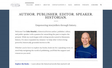 colinmustful.com screenshot