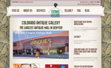 coloradoantiquegallery.com screenshot