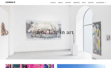 commagallery.sk screenshot