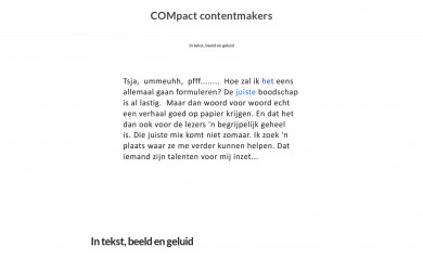 compacttxt.nl screenshot