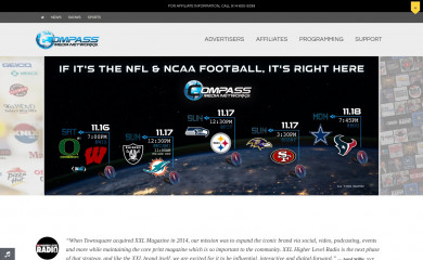 compassmedianetworks.com screenshot