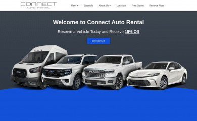connectautorental.com screenshot