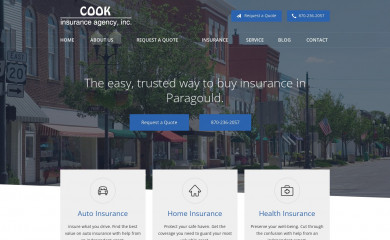cookinsurance.net screenshot