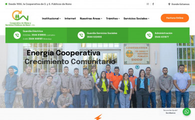coopnono.com.ar screenshot