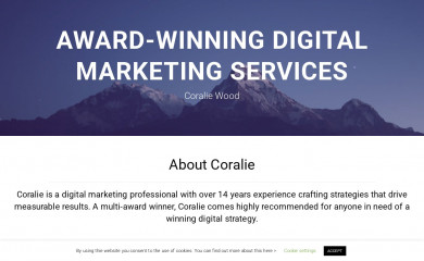 coraliewood.com screenshot