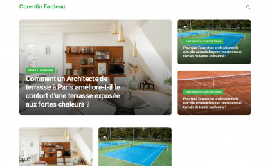 corentinfardeau.fr screenshot