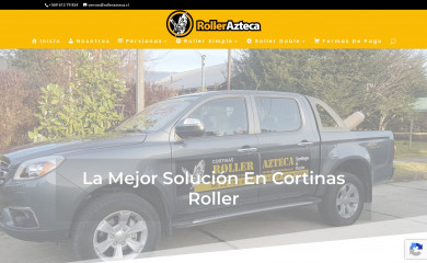cortinasrollerazteca.cl screenshot