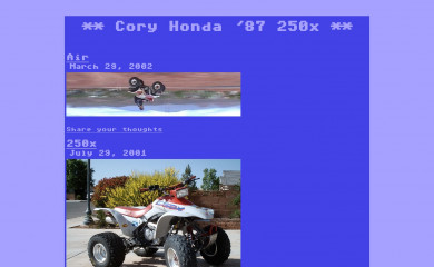 coryhansen.com screenshot
