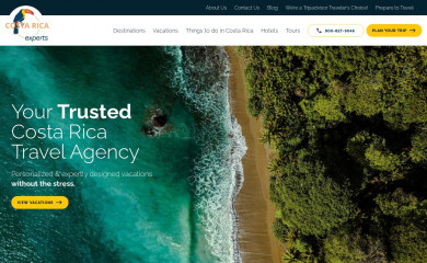 costaricaexperts.com screenshot
