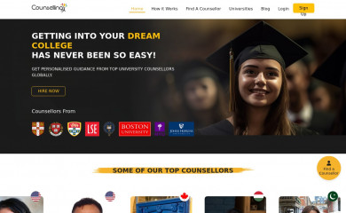 counsellingx.com screenshot