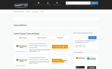 couponcodes.store screenshot