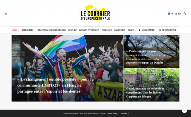 courrierdeuropecentrale.fr screenshot