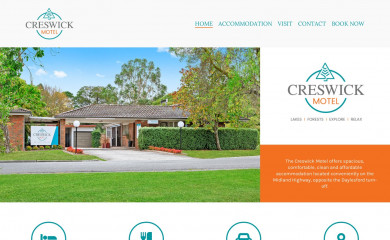 creswickmotel.com screenshot